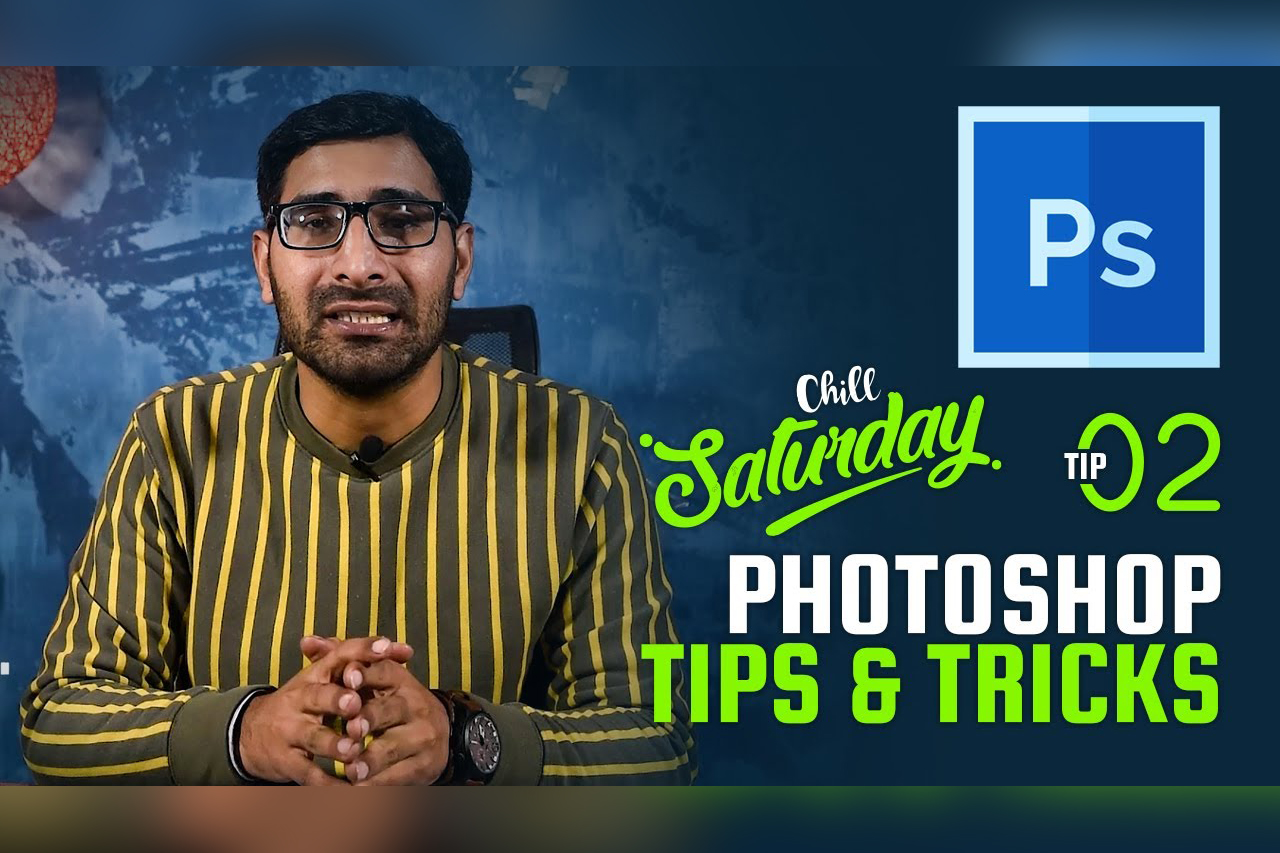 Chill Saturday | 02 Text To Shape & Custom Pattern Tip in Adobe Photoshop